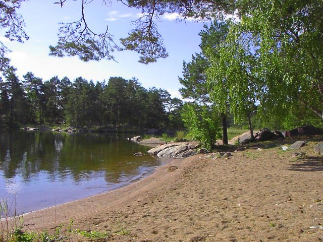 Badeplatz an der Ostsee