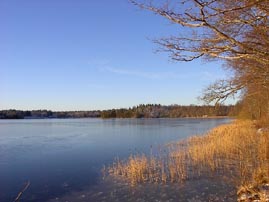 Eis auf dem See